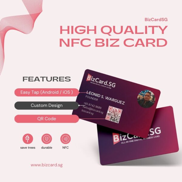 BizCardSG NFC Card